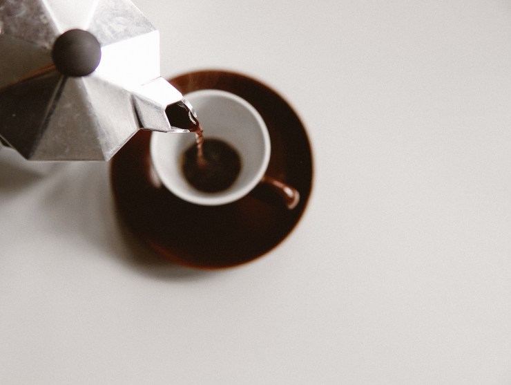 Caffè preparato con la moka - Fonte Pexels