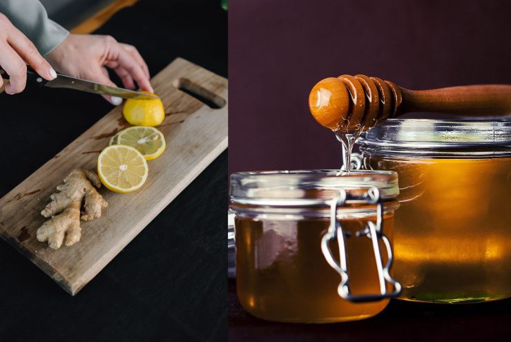 Limone, zenzero e miele - - Fonte Pexels e Pixabay