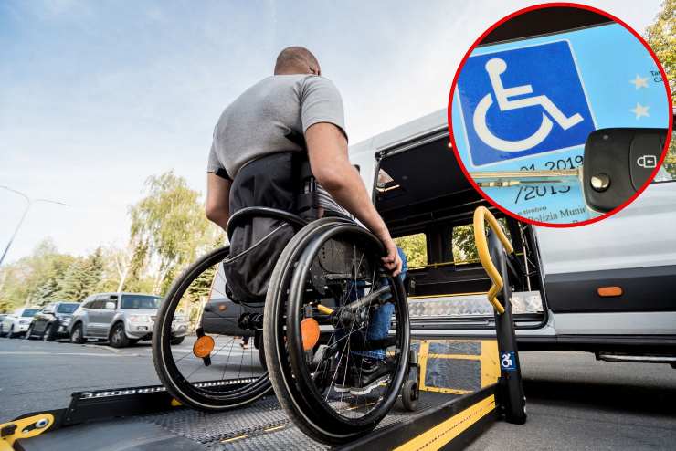 Contrassegno auto disabili - Fonte AdobeStock