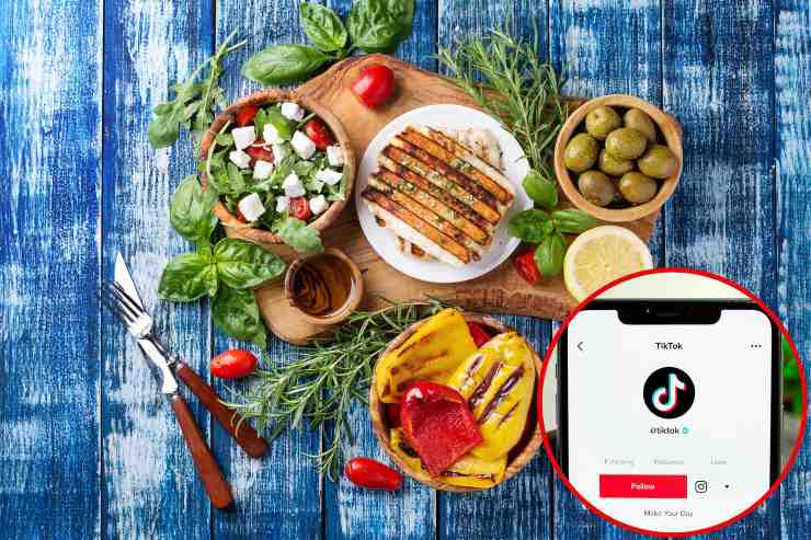 TikTok e dieta mediterranea - Fonte AdobeStock