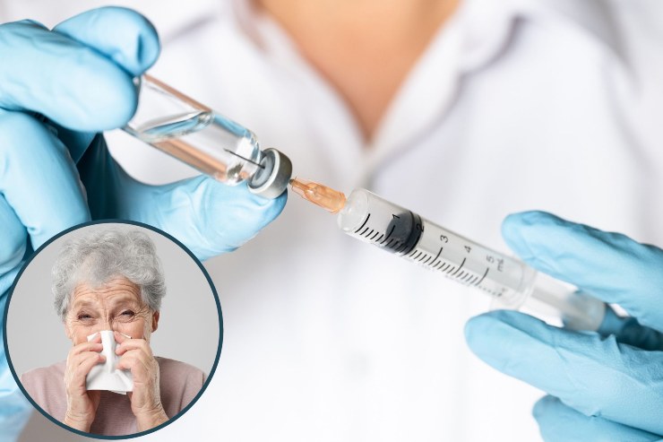 Vaccino antinfluenzale per gli anziani - Fonte AdobeStock