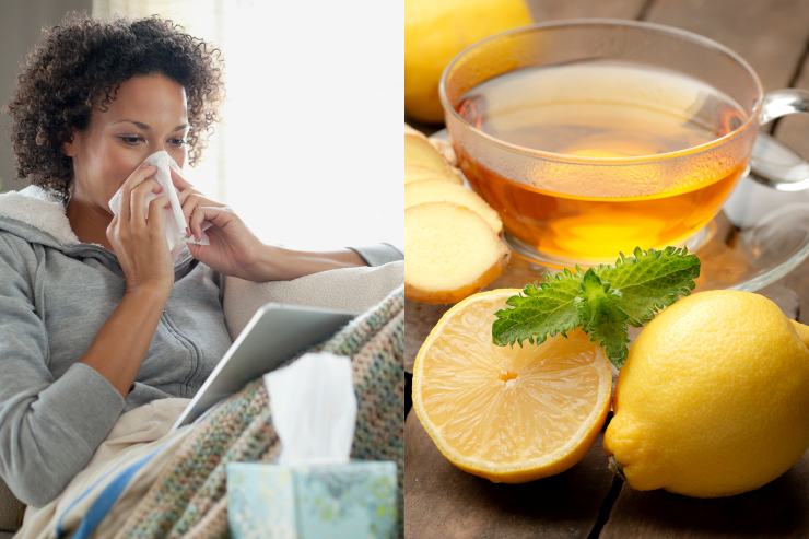 Decotto zenzero e limone per il raffreddore - Fonte AdobeStock