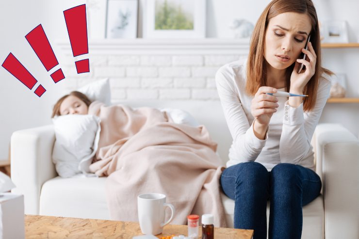 Influenza stagionale tra i bambini - Fonte AdobeStock