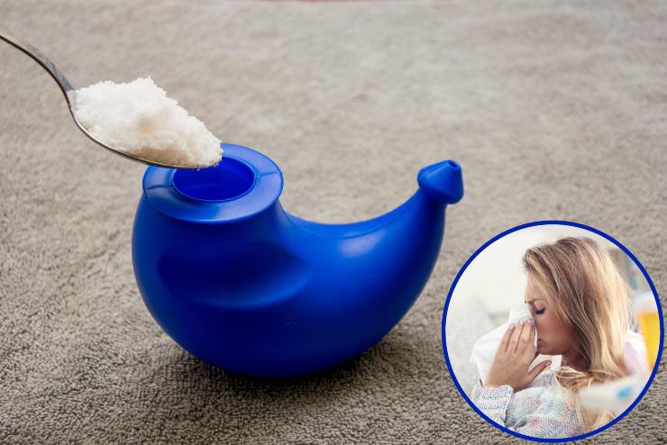 Lavaggi nasali - Fonte AdobeStock