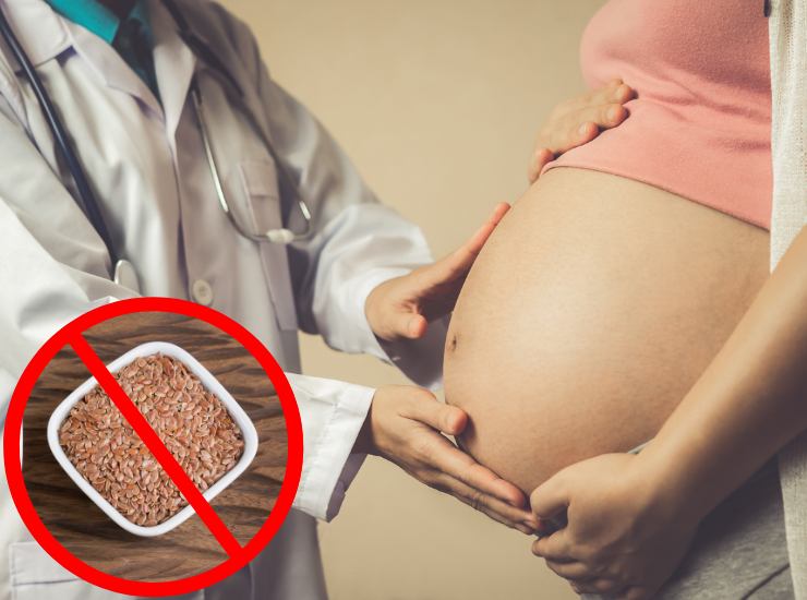 Non mangiare semi di lino in gravidanza - Fonte AdobeStock