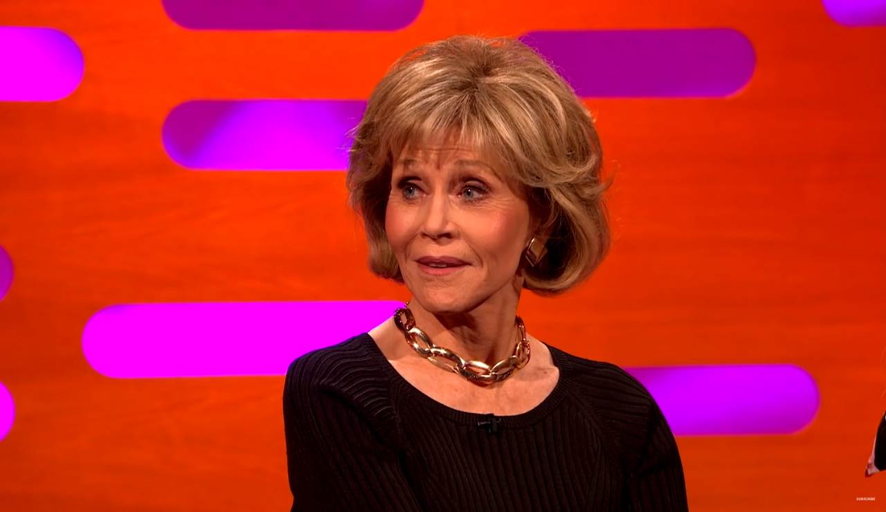 Jane Fonda - Screenshot Graham Norton Show