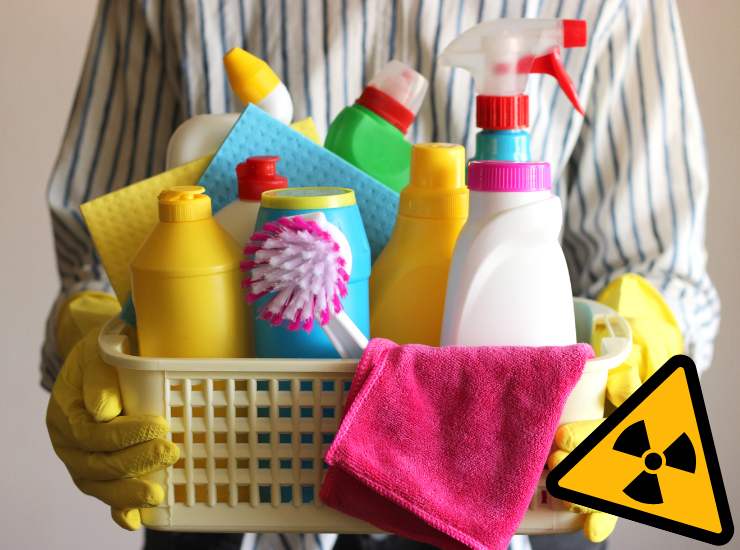 Prodotti chimici per pulire casa - Fonte AdobeStock