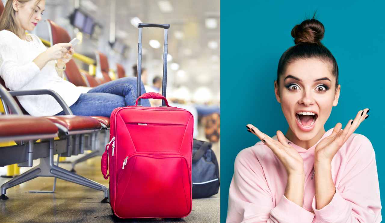 Risparmia con il bagaglio a mano in aereo - Fonte AdobeStock