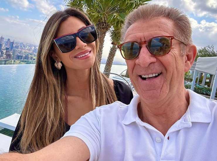 Ezio Greggio e Romina Pierdomenico - Fonte Instagram