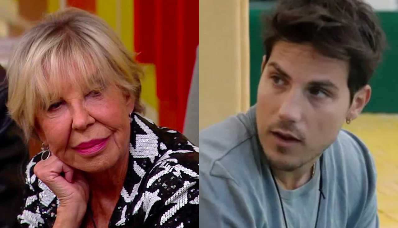 Wilma Goich e Daniele Dal Moro - Fonte GF VIP