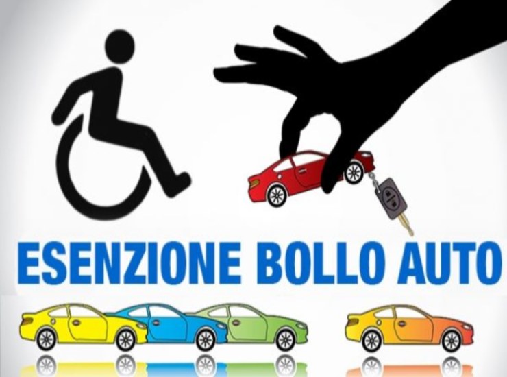 Esenzione bollo auto per disabili 