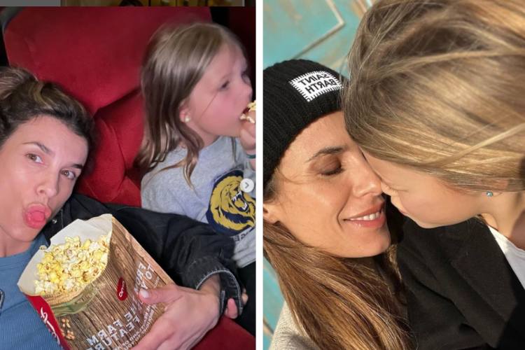 Elisabetta Canalis con sua figlia Skyler | Fonte: Instagram